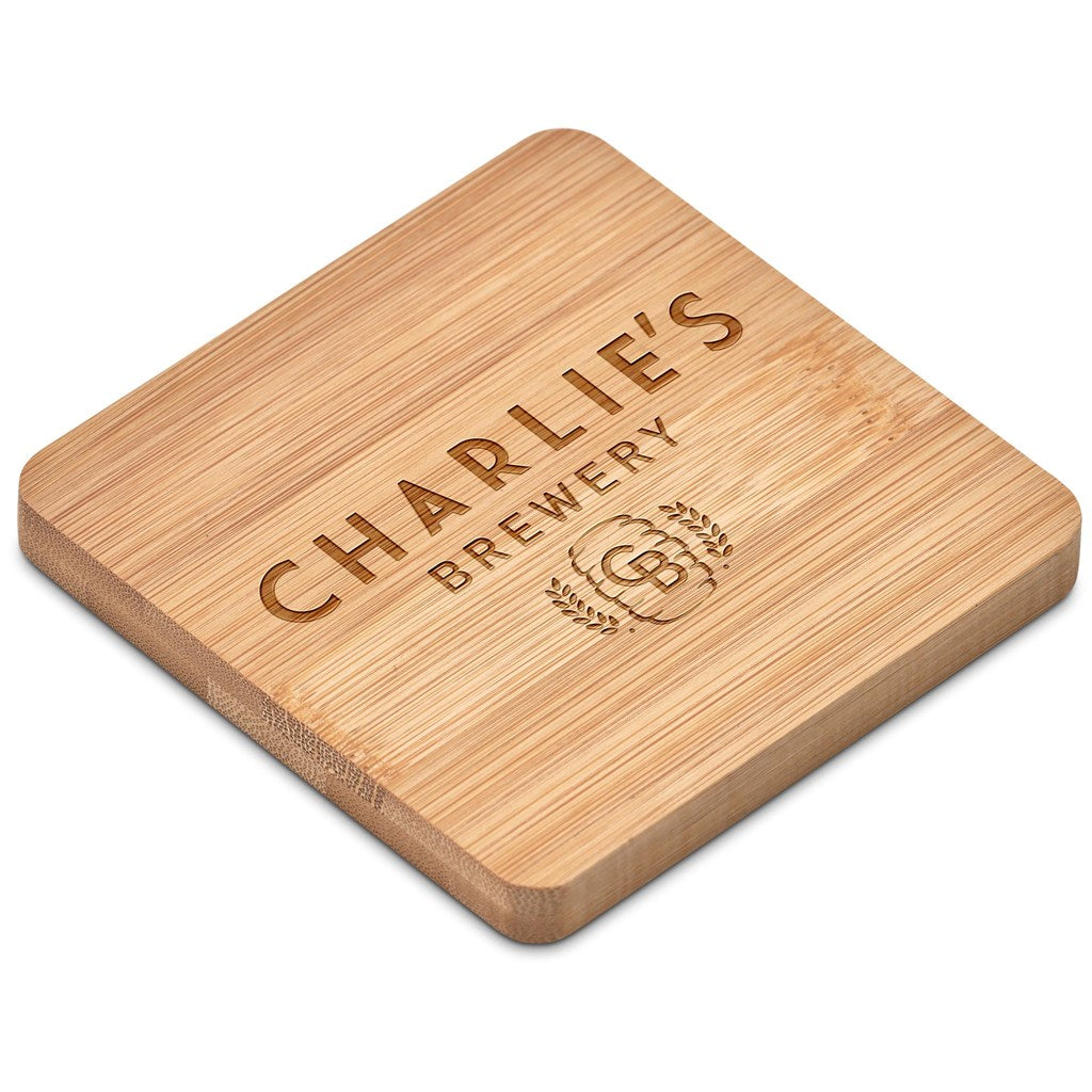 Altitude Drifter Bamboo Bottle Opener Coaster - Image 4