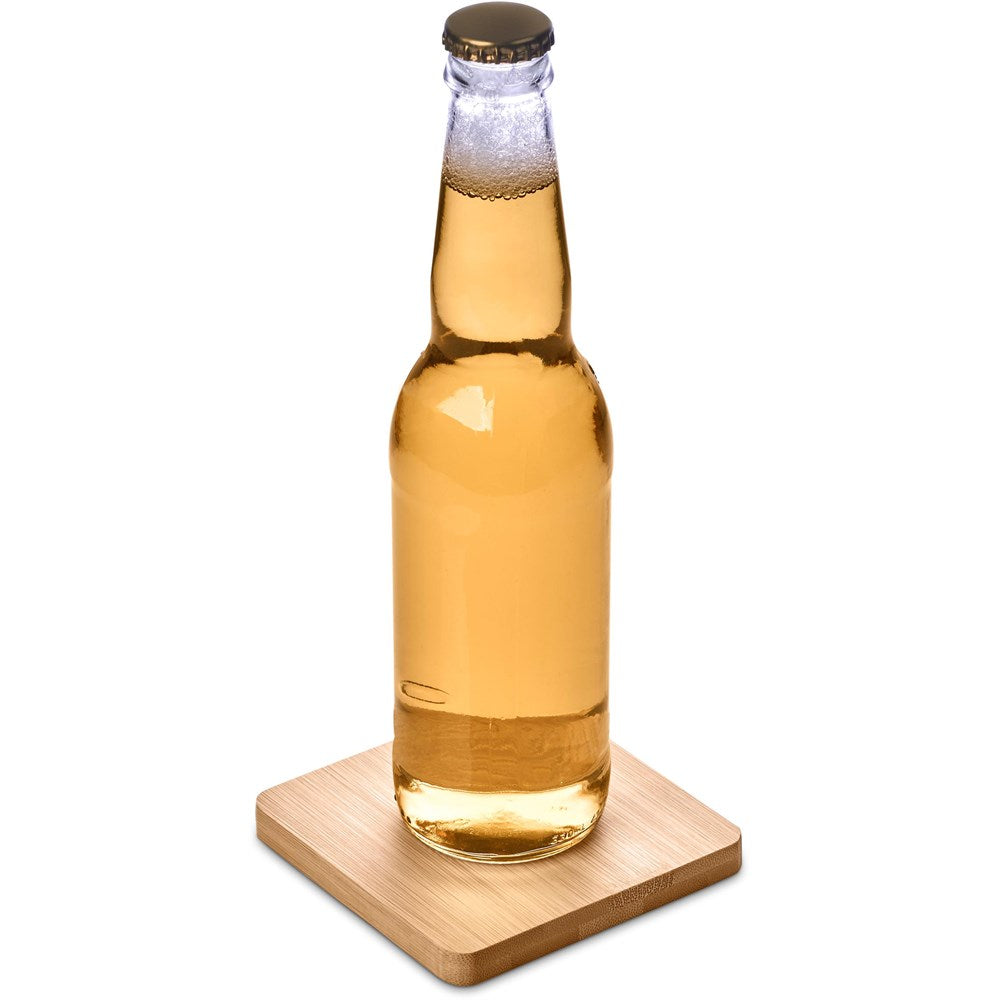 Altitude Drifter Bamboo Bottle Opener Coaster - Image 7